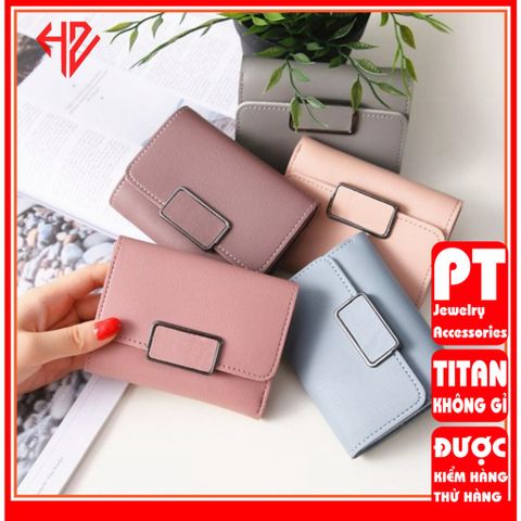 [ GIÁ SỐC ] BÓP VÍ NỮ CẦM TAY YOUNG NÚT BẤM VUÔNG CÁCH ĐIỆU THỜI TRANG HOT 2019 400632