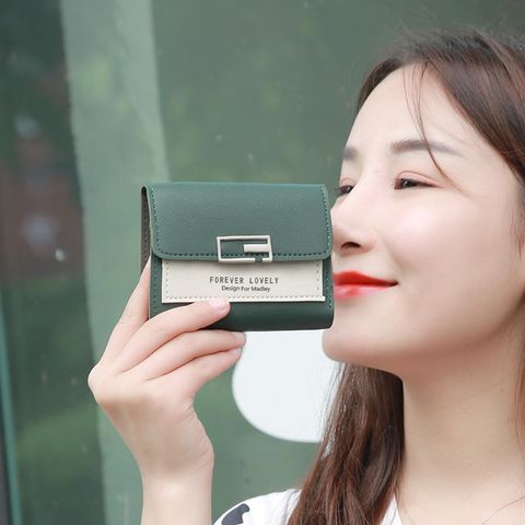 Ví Nữ Mini Ngắn Cầm Tay Phong Cách Hàn Quốc PTVI108 400636