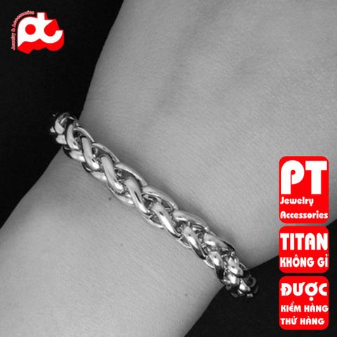 Lắc Tay Titan Cao Cấp Nam - Phong Cách Mạnh Mẽ, Không Gỉ, Đẳng Cấp Thời Trang Độc Đáo Cho Phái Mạnh