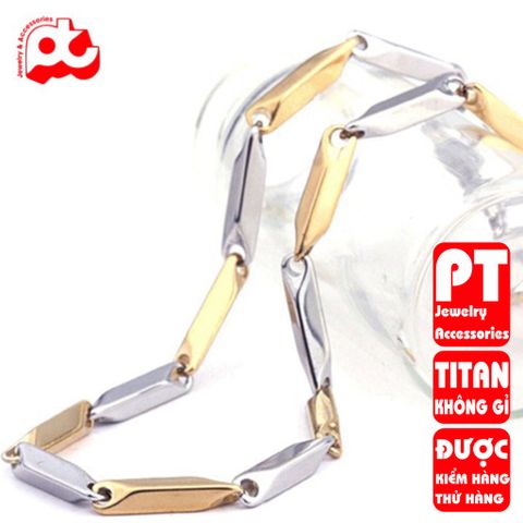 Dây Chuyền Nam Titan Cao Cấp Sang Trọng - Dây Chuyền Thép Không Gỉ Đẳng Cấp, Phong Cách Mạnh Mẽ, Quà Tặng Ý Nghĩa