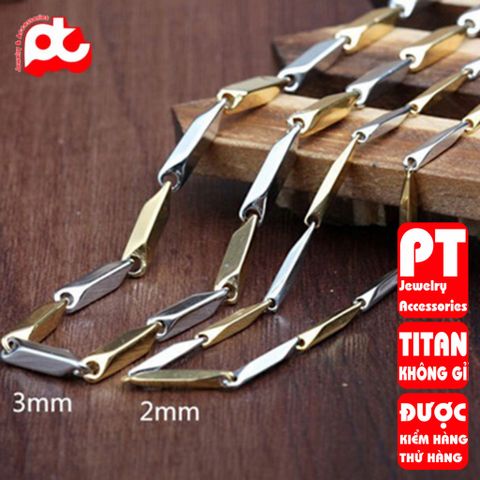 Dây Chuyền Nam Titan Cao Cấp Sang Trọng - Dây Chuyền Thép Không Gỉ Đẳng Cấp, Phong Cách Mạnh Mẽ, Quà Tặng Ý Nghĩa
