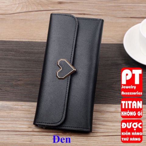 Ví Nữ Dáng Dài Khóa  Trái Tim PTVI106 400704