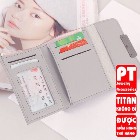 Ví Nữ Dáng Dài Khóa  Trái Tim PTVI106 400704