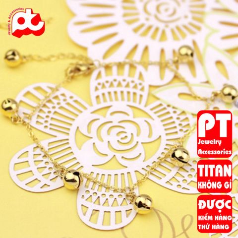 Lắc chân nữ titan cao cấp thời trang PT Jewelry & Accessories không đen giá rẻ PTLCNT35 400758