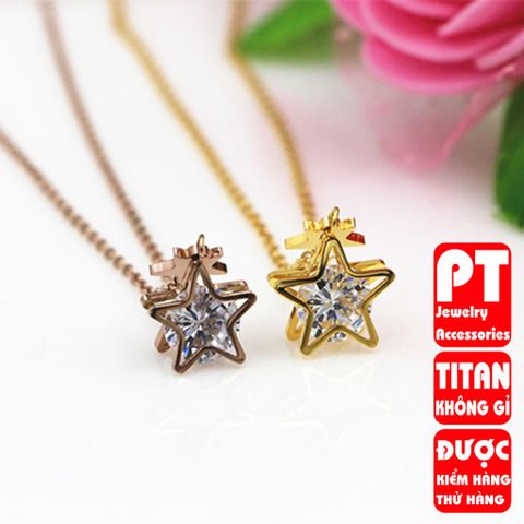 Dây chuyền titan cao cấp sang trọng không đen PT Jewelry & Accessories PTDCNUT131 400776