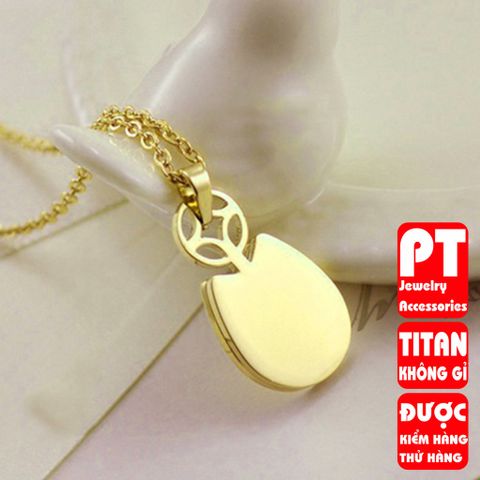 Dây chuyền titan cao cấp sang trọng không đen HCM 400784