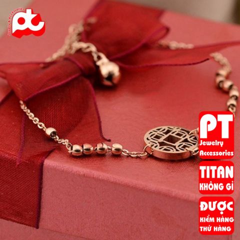 Lắc chân nữ titan cao cấp thời trang PT Jewelry & Accessories không đen giá rẻ PTLCNT69 400806