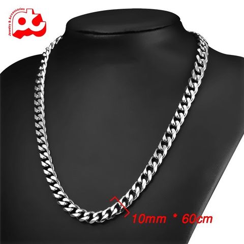 Dây chuyền nam thời trang rẻ titan thép không gỉ lặc xéo PT Jewelry & Accessories 7mm PTDCNA157 400885