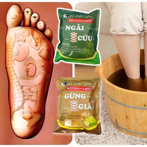 COMBO 2 Muối Ngâm Chân Thảo Dược 200 Gói – Thư Giãn Buổi Tối, Làm Ấm Bàn Chân, Túi Tiện Lợi Dùng Hàng Ngày