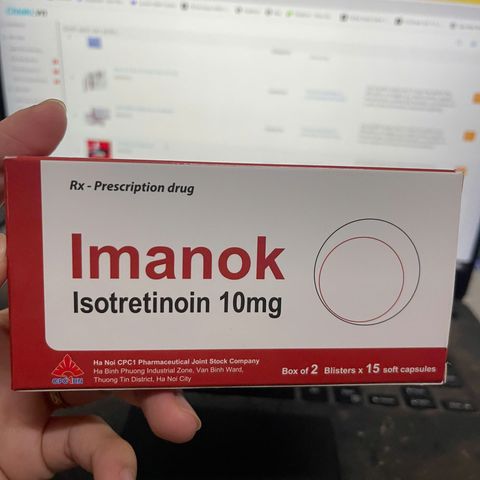 Viên Uống Chăm Sóc Da Mụn IMANOK - Giúp Làm Sạch Da và Ngăn Ngừa Mụn - Tăng Cường Làn Da Khỏe Mạnh, Sáng Mịn