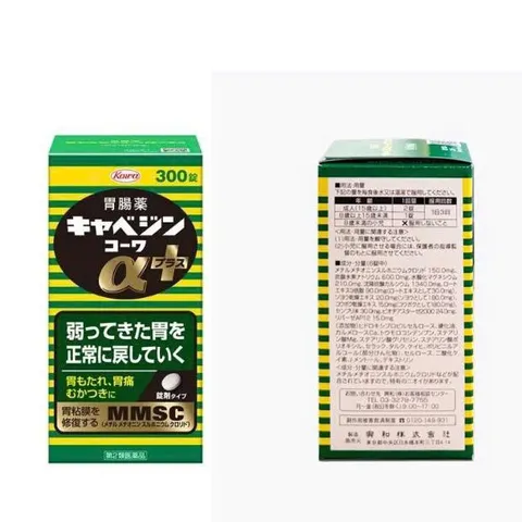 Viên Uống Dạ Dày Kowa Nhật Bản 300 Viên - Hỗ Trợ Tiêu Hóa, Cảm Giác Dễ Chịu Sau Ăn, Hàng Chính Hãng Nội Địa Nhật