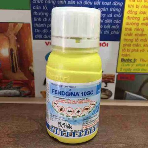 Thuốc diệt côn trùng Fendona 10SC - Giải pháp hiệu quả cho muỗi, kiến, gián, ruồi, bọ chét - Sản phẩm nhập khẩu Đức, không mùi, an toàn cho gia đình