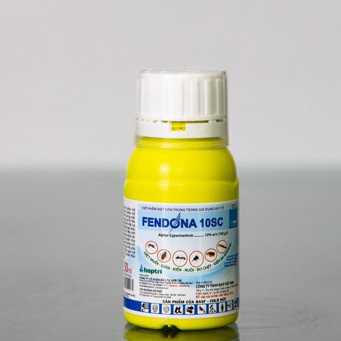 Thuốc diệt côn trùng Fendona 10SC - Giải pháp hiệu quả cho muỗi, kiến, gián, ruồi, bọ chét - Sản phẩm nhập khẩu Đức, không mùi, an toàn cho gia đình