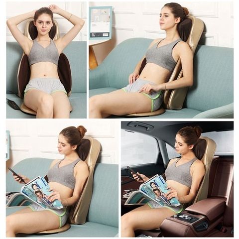 Ghế Massage Toàn Thân 4D Nikio NK-180 - Xoa Bóp Nhiệt Hồng Ngoại, Cải Thiện Đau Lưng, Thư Giãn Tối Ưu Tại Nhà