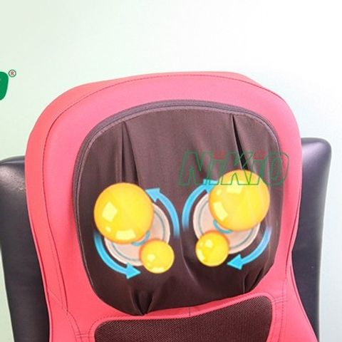 Ghế Massage Toàn Thân 4D Nikio NK-180 - Xoa Bóp Nhiệt Hồng Ngoại, Cải Thiện Đau Lưng, Thư Giãn Tối Ưu Tại Nhà