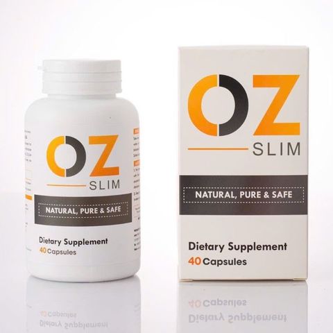 Viên uống giảm cân Oz Slim 40 viên - Thực phẩm chức năng hỗ trợ giảm cân hiệu quả, chiết xuất tự nhiên an toàn cho sức khỏe