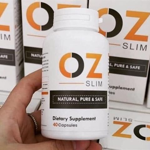Viên uống giảm cân Oz Slim 40 viên - Thực phẩm chức năng hỗ trợ giảm cân hiệu quả, chiết xuất tự nhiên an toàn cho sức khỏe