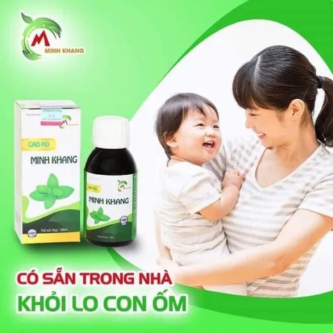 Cao Ho Minh Khang - Giảm Ho, Tiêu Đờm Hiệu Quả Cho Trẻ, Hỗ Trợ Điều Trị Viêm Họng Từ Thảo Dược Tự Nhiên