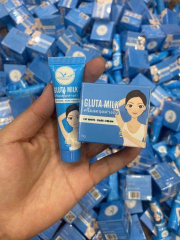 Kem Gluta Milk Chính Hãng - Giảm Thâm Nách, GIẢM Hôi Nách Kèm Bột Tẩy Tế Bào Chết Cho Mẹ Bầu - Đặc Biệt Giảm Giá