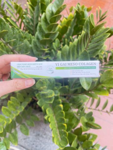 Vi Gai Collagen Meso Siêu Nhỏ - Dưỡng Trắng Da, Làm Sạch Lỗ Chân Lông, Giảm Mụn, Tăng Độ Đàn Hồi Da, Sáng Mịn, Chăm Sóc Da Chuyên Sâu