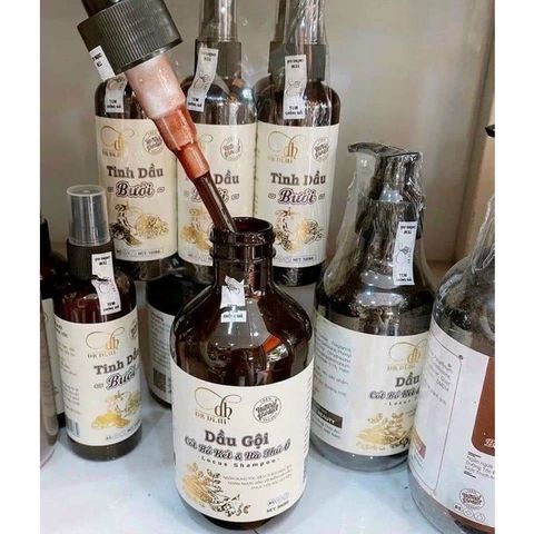 Combo 3 Chai Dầu Gội Xả và Xịt Thảo Mộc Bồ Kết - Ngăn Rụng Tóc, Kích Thích Mọc Tóc Nhanh Dài, Dưỡng Sáng Khỏe Mạnh