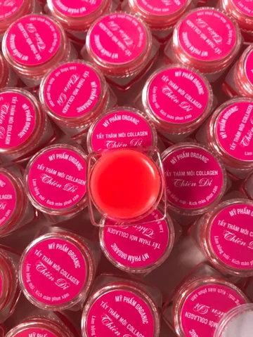 Tẩy thâm môi Collagen Thiên Di khử thâm môi- Dưỡng môi làm hồng môi - Giúp môi hồng tự nhiên k cần phun xăm