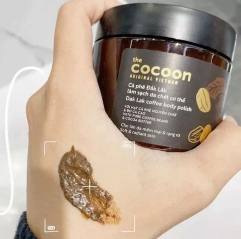 Tẩy Da Chết Cà Phê Dak Lak CooCoon 200g - Sản Phẩm Chăm Sóc Da Mềm Mịn, Rạng Rỡ, Chống Oxy Hóa Tự Nhiên