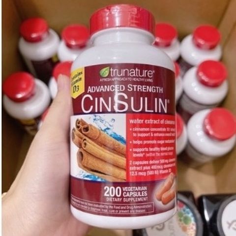 Viên uống Trunature cân bằng đường huyết 200 viên - Hỗ trợ ổn định mức đường huyết, cải thiện sức khỏe tổng thể