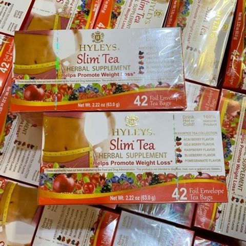 Trà Giảm Cân HYLEYS 42 Gói - Hỗ Trợ Thúc Đẩy Giảm Cân Tự Nhiên, Tăng Cường Chuyển Hóa, Dễ Dàng Sử Dụng