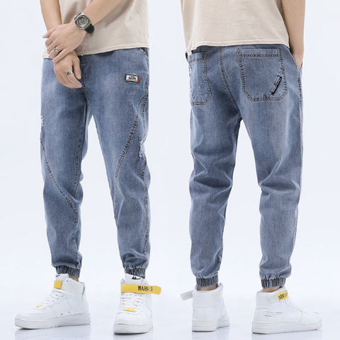 Quần Jean Nam Jogger Cao Cấp - Chất Liệu Co Dãn Mát Mẻ, Kích Cỡ M 50-56kg, Thời Trang Mùa Hè