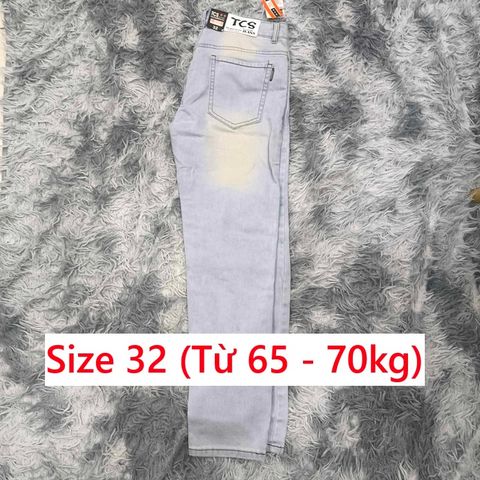 Quần Jean Nam Size 32 - Chất Liệu Jean Bò Co Giãn Nhẹ, Thời Trang Năng Động Cho Nam Giới