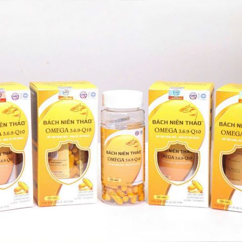 Viên uống Omega 3-6-9 Q10 Hỗ Trợ Bổ Não, Sáng Mắt, Khỏe Tim Mạch, Đẹp Da - 100 Viên Nang Mềm Bổ Sung Sức Khỏe