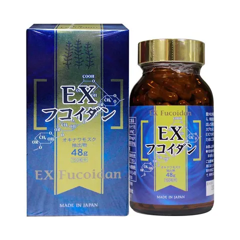 EX Fucoidan Nhật Chính Hãng Hỗ Trợ U Bướu - 150 Viên