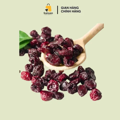 Quả Cherry sấy khô hữu cơ Kirkland 567g - Siêu trái cây chua ngọt tự nhiên, ăn vặt thơm ngon, tốt cho sức khỏe, chứng nhận USDA