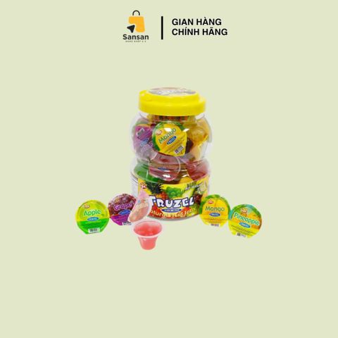Thạch Rau Câu Fruzel 1.45kg - Thạch Gel Hương Trái Cây Tự Nhiên Ngon Miệng, Không Cholesterol, Thực Phẩm Vị Ngọt Cho Mọi Lứa Tuổi