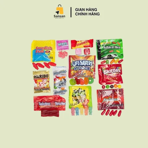 Kẹo Dẻo Kirkland Signature Funhouse Treats Assorted Candies 2.73kg - Món Ngọt Đặc Biệt Cho Trẻ Em, Nhiều Hương Vị Trái Cây Thơm Ngon