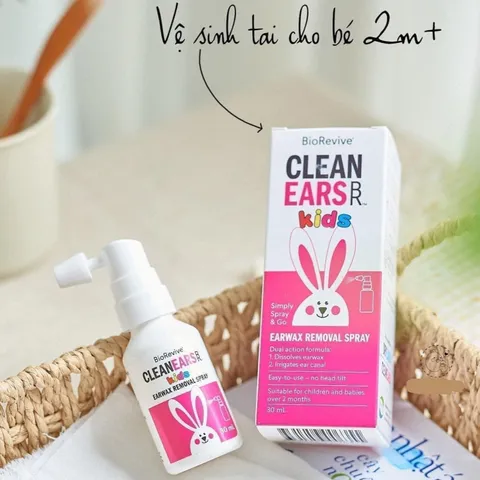 Xịt tan ráy tai Go-Ray 30ml, vệ sinh tai