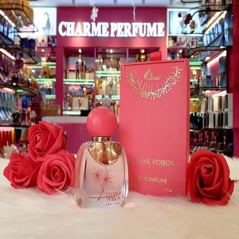 Nước hoa nữ Charme Poison 35ml - Hương Chypre Xạ Hương, Hoa Hồng Quyến Rũ, Phù Hợp Đi Tiệc và Công Sở