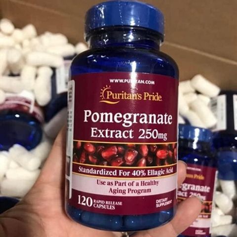 Viên Uống Chống Nắng Murad Pomegranate Extract 250mg - Bảo Vệ Da Khỏi Tia UV và Ô Nhiễm - 120 Viên Chống Oxy Hóa