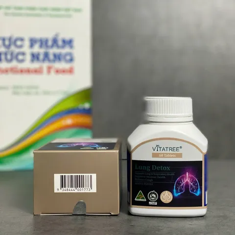 Viên Uống Bổ Phổi Vitatree Lung Detox 60 Viên - Hỗ Trợ Thải Độc Phổi, Tăng Cường Miễn Dịch Từ Thiên Nhiên