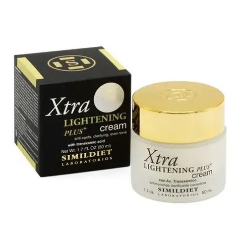 Kem Dưỡng Trắng Da Simildiet Laboratorios Xtra Lightening Plus Cream 50ml - Dưỡng Sáng Da, Giảm Nám, Chống Lão Hóa, Phù Hợp Mọi Loại Da