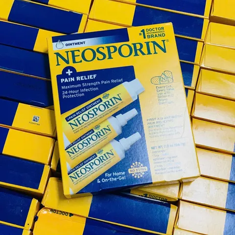 Kem mỡ Neosporin + Pain Relief 28.3g, giảm đau, kháng viêm