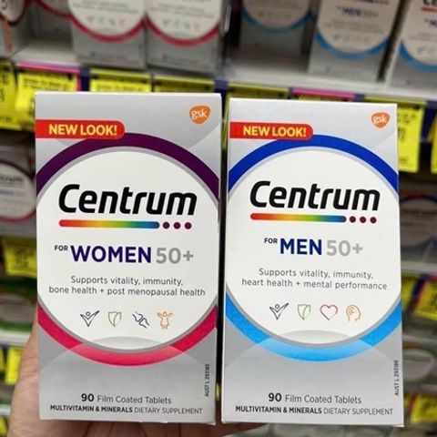 Vitamin tổng hợp nữ trên 50 tuổi 50+ 100 viên, tăng sức khỏe