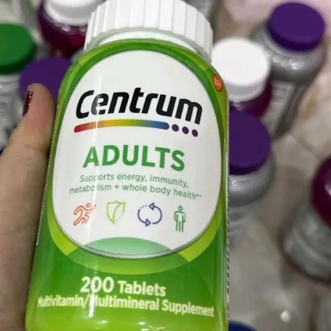 viên uống Centrum viên uống đa vitamin cho người lớn 200 viên