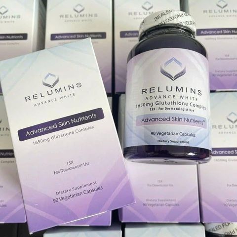 Viên uống trắng da Relumins Advance White 90 viên, sáng da, giảm nám
