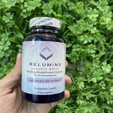 Viên uống trắng da Relumins Advance White 90 viên, sáng da, giảm nám