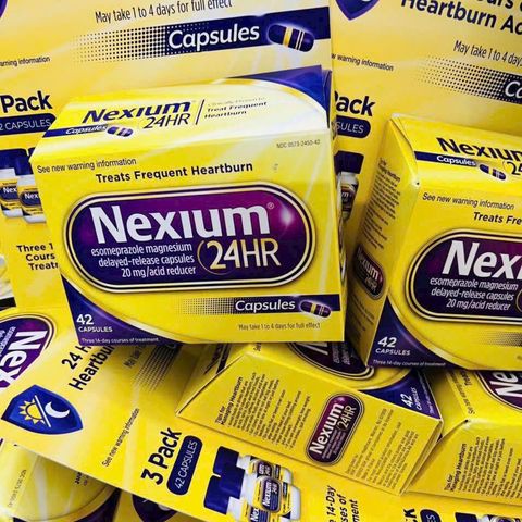 Viên uống  đau dạ dày Nexium 24Hr 14 viên, giảm ợ nóng, bảo vệ dạ dày