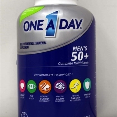 Vitamin tổng hợp nam One A Day 50+ 300 viên - Tăng cường sức khỏe và sinh lực cho nam giới trên 50 tuổi