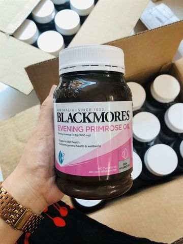 Viên Uống Tinh Dầu Hoa Anh Thảo Blackmores 190 Viên - Cân Bằng Nội Tiết & Tốt Da Cho Phái Đẹp