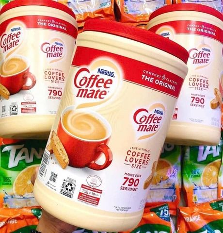 Bột Kem Pha Cà Phê Coffee Mate Nestle 1.5kg - Sữa Béo Ngon, Tăng Hương Vị Cà Phê Thưởng Thức Tối Ưu